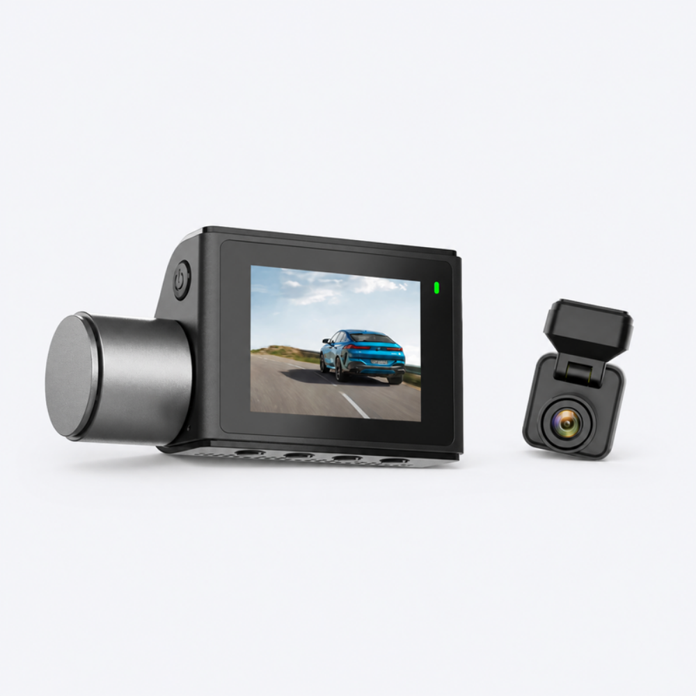 Dashcam Duo 4K : caméra avant avec écran et caméra arrière